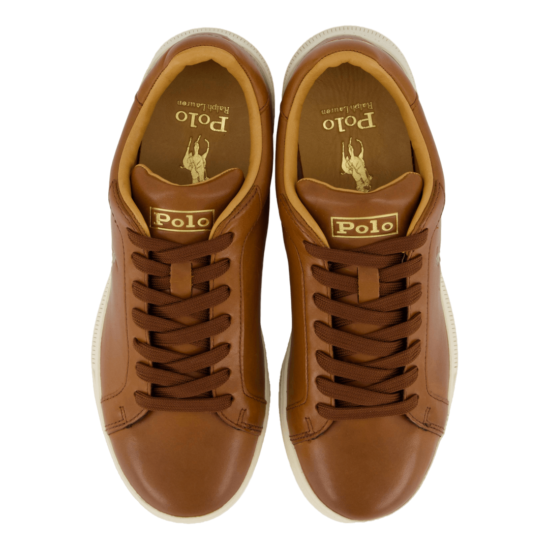 Heritage Court II Leather Sneaker Polo Pale Russet