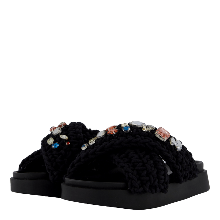 Woven Stone Black