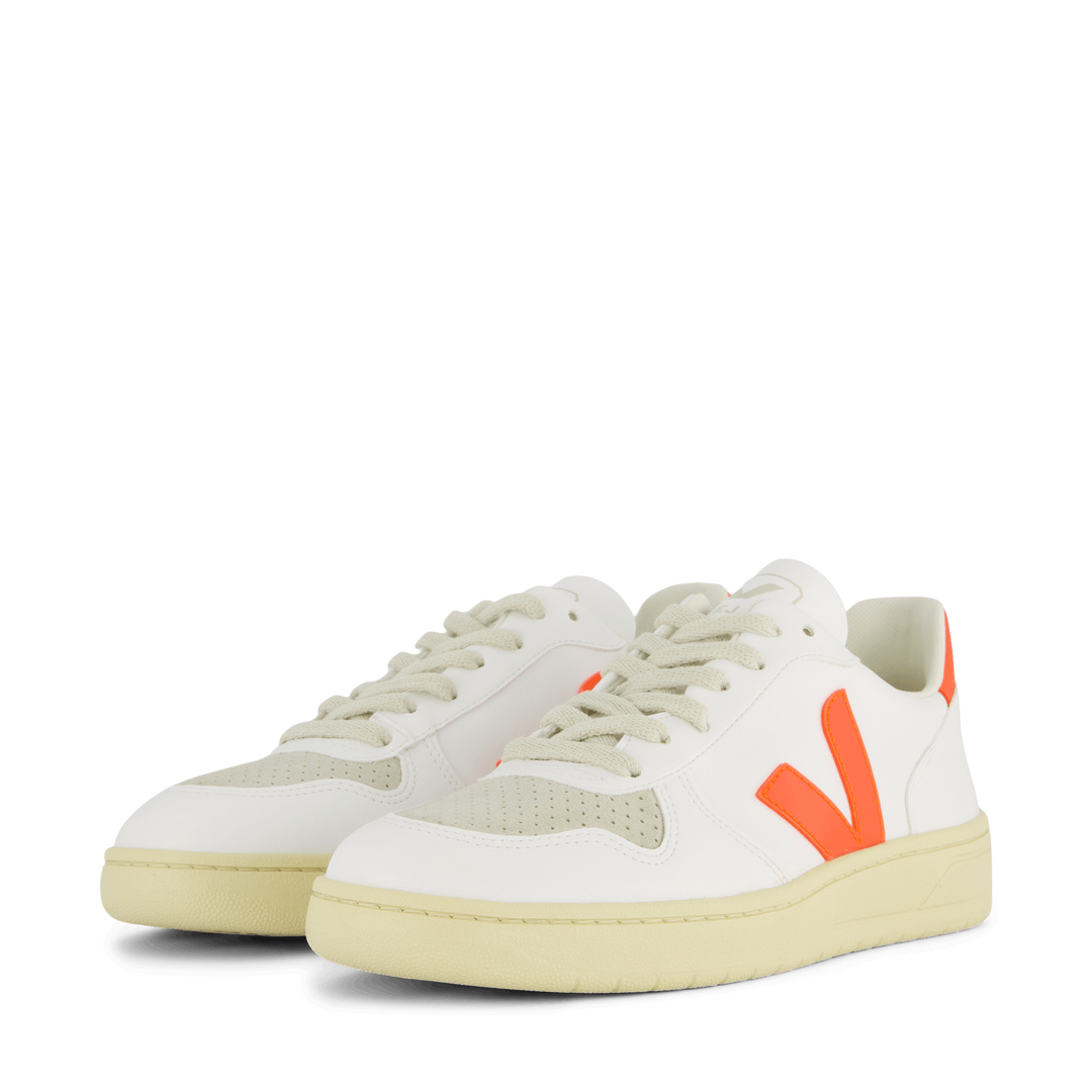V-10 Cwl White Orange Fluo