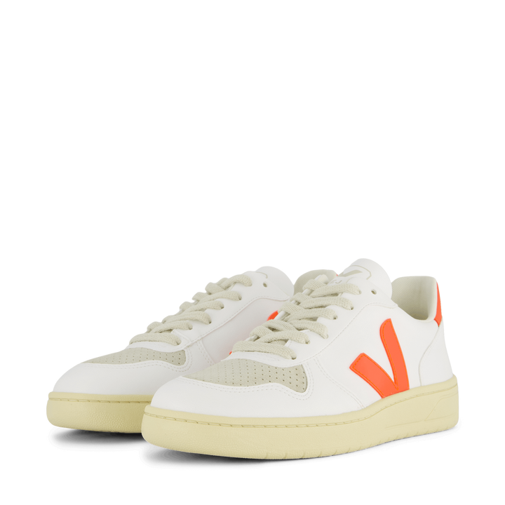 V-10 Cwl White Orange Fluo