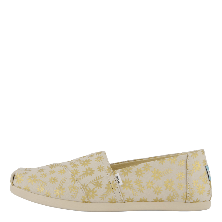 Alp Cloudbound Foil Floral Blo Natural Gold