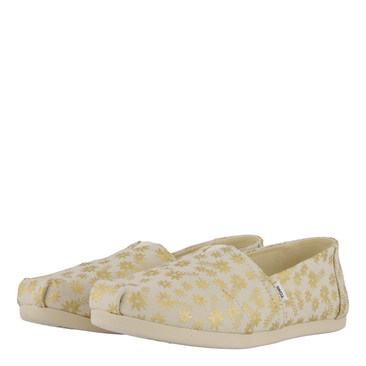 Alp Cloudbound Foil Floral Blo Natural Gold