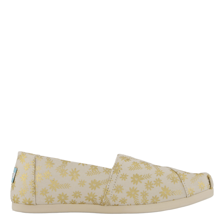 Alp Cloudbound Foil Floral Blo Natural Gold