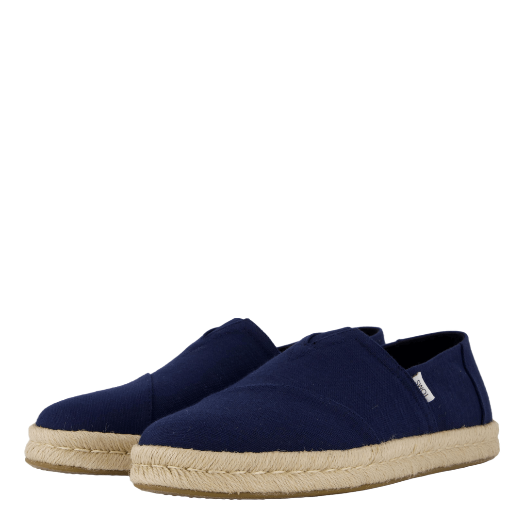 Alp Recycled Cotton Slubby Wov Navy