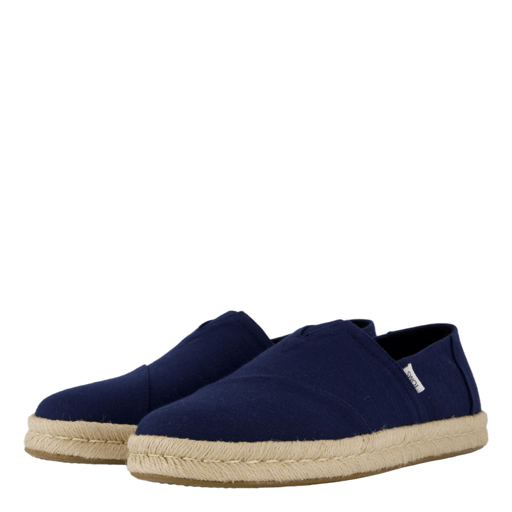 Alp Recycled Cotton Slubby Wov Navy