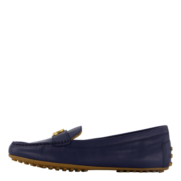 Barnsbury Nappa Leather Driver Refined Navy