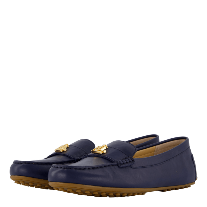Barnsbury Nappa Leather Driver Refined Navy