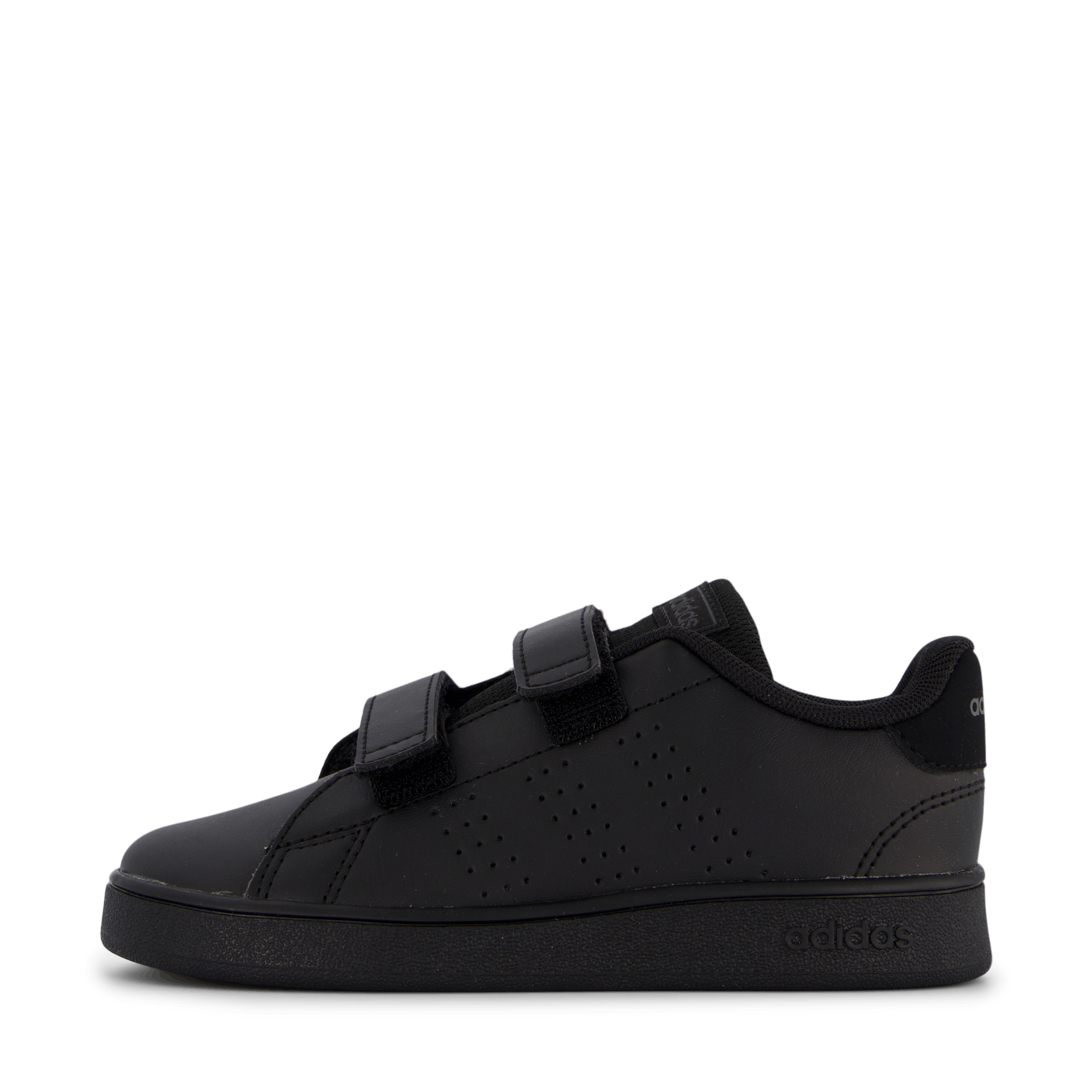 adidas Advantage Lifestyle Court Two Hook and Loop Shoes Core Black Core Black Grey Six Heppo