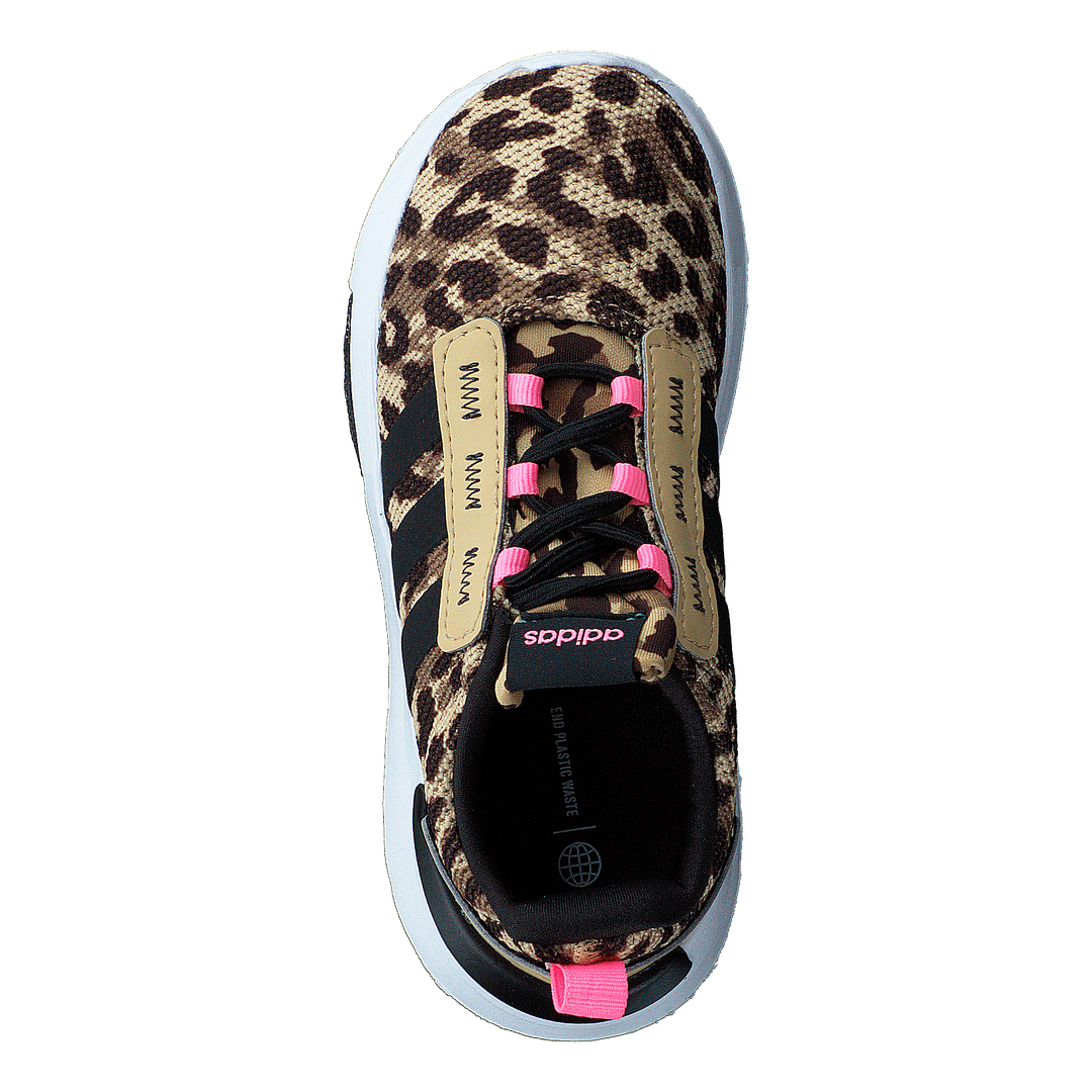 Racer TR21 Lifestyle Running Elastic Lace Shoes Beam Pink / Core Black / Green
