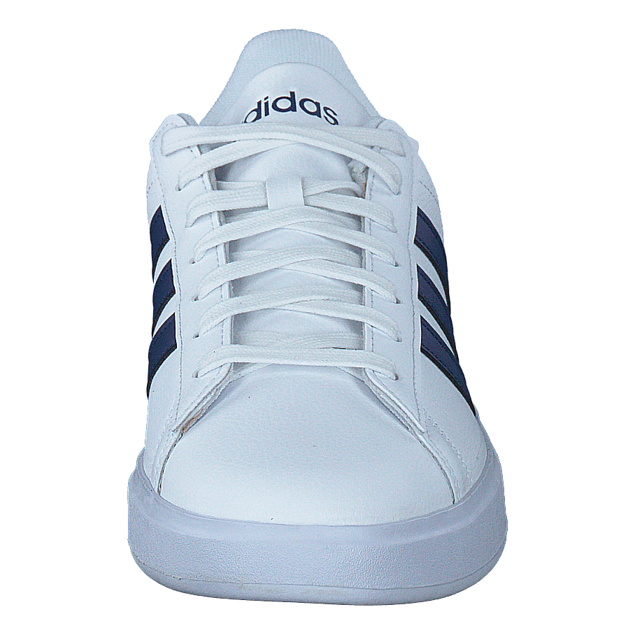 Grand Court Cloudfoam Comfort Shoes Cloud White / Vicblu / Halblu