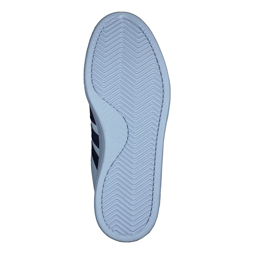 Grand Court Cloudfoam Comfort Shoes Cloud White / Vicblu / Halblu