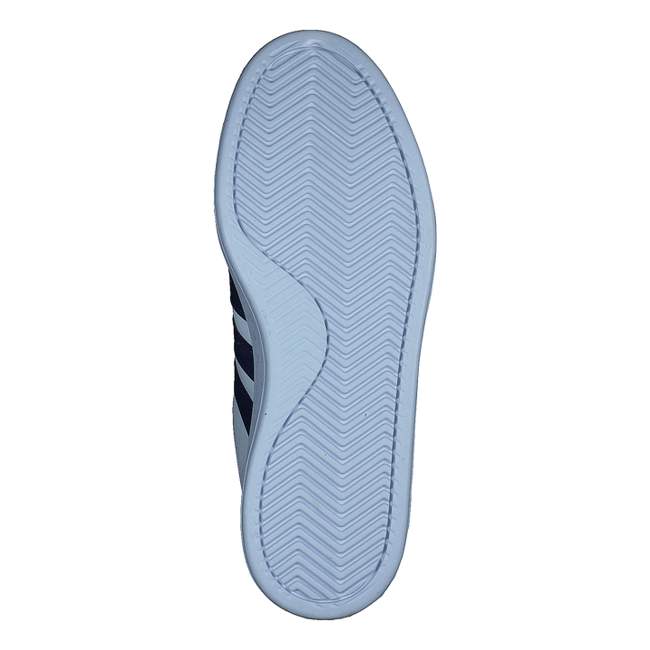 Grand Court Cloudfoam Comfort Shoes Cloud White / Vicblu / Halblu
