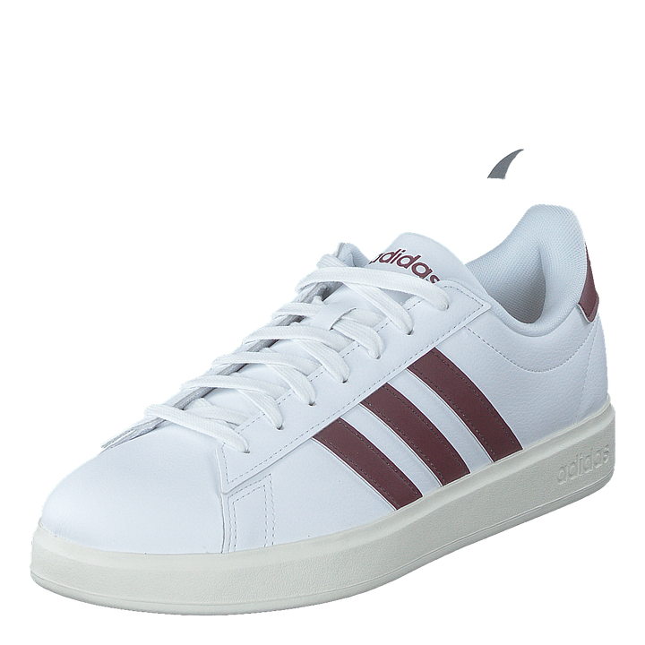 Grand Court Cloudfoam Comfort Shoes Cloud White / Shadow Red / Off White
