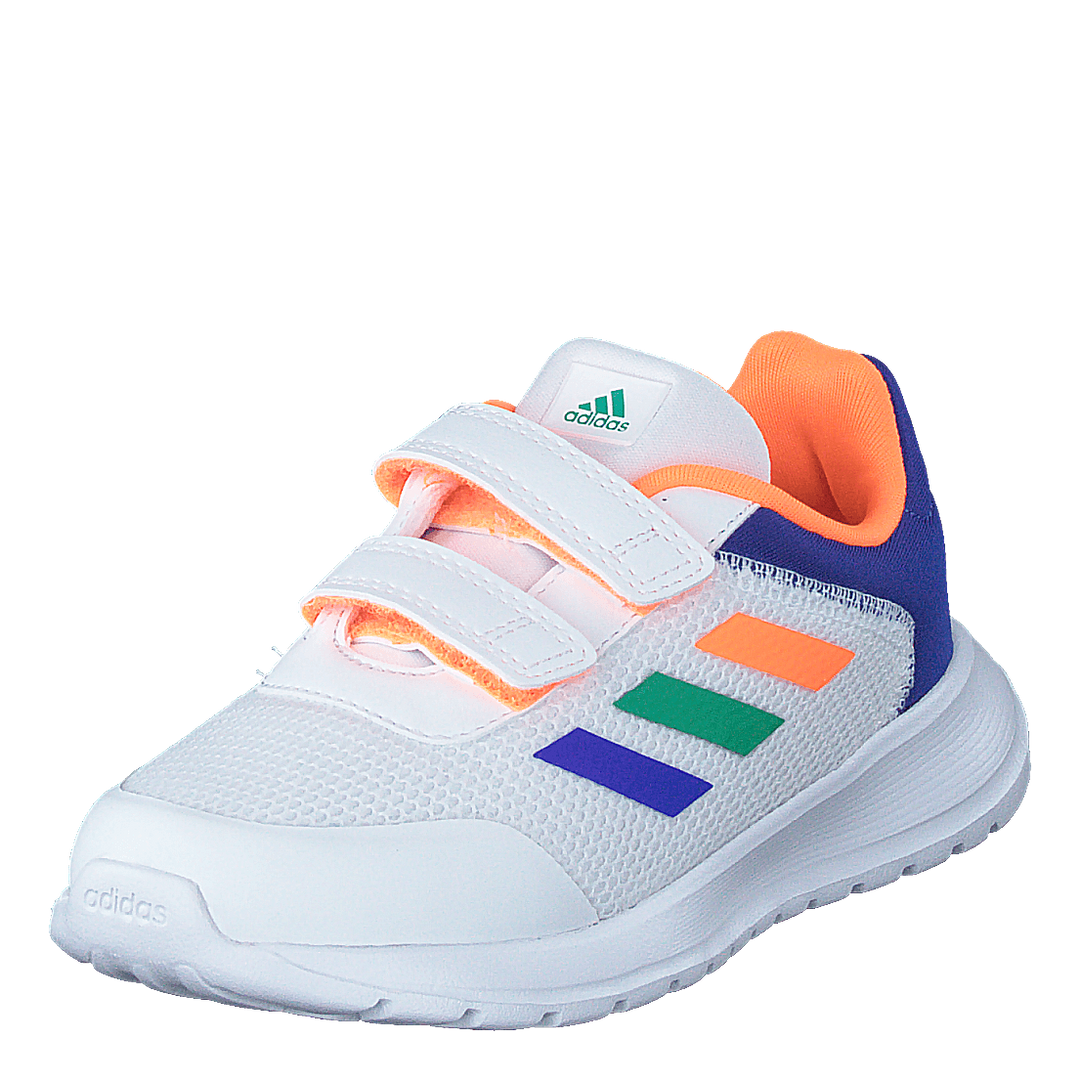 Tensaur Run Shoes Cloud White / Screaming Orange / Lucid Blue