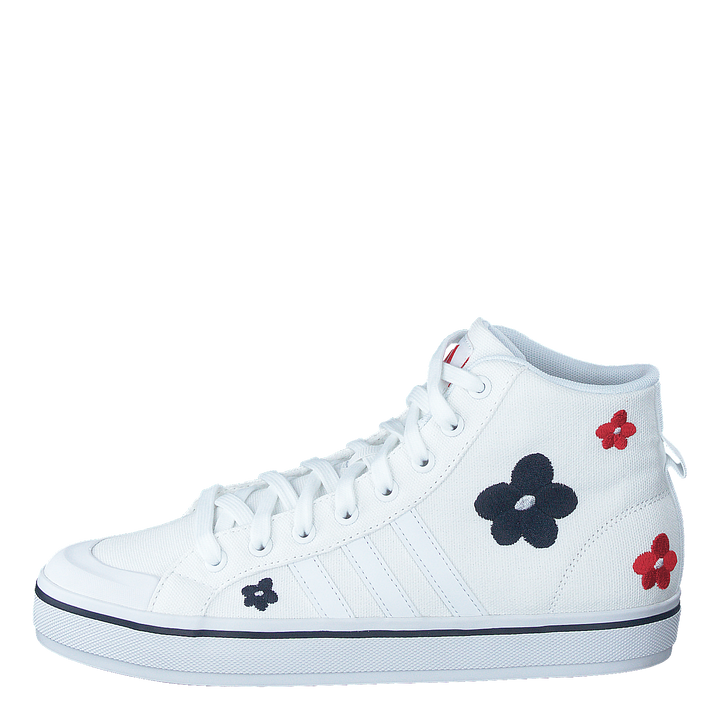 Bravada 2.0 Lifestyle Skateboarding Canvas Mid-Cut Graphic Shoes Cloud White / Cloud White / Cloud White