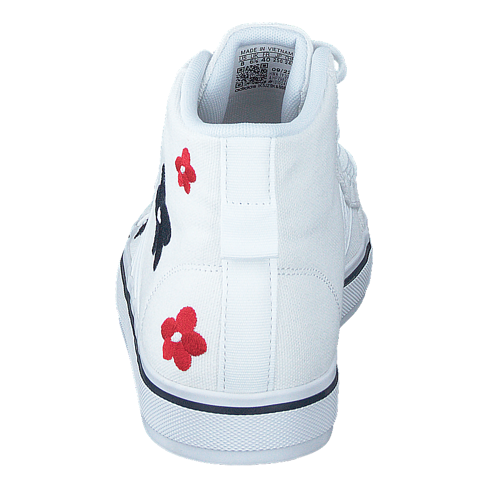 Bravada 2.0 Lifestyle Skateboarding Canvas Mid-Cut Graphic Shoes Cloud White / Cloud White / Cloud White