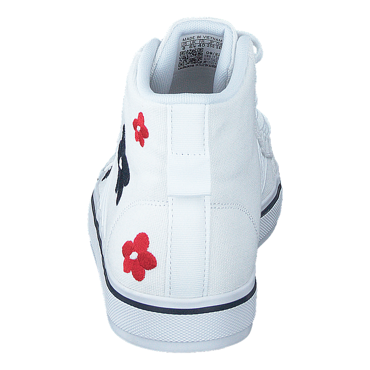 Bravada 2.0 Lifestyle Skateboarding Canvas Mid-Cut Graphic Shoes Cloud White / Cloud White / Cloud White