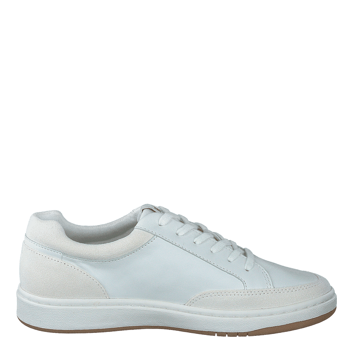 Sft Sprt Clf/suede-hailey-sk-l Snow White/club House Cream