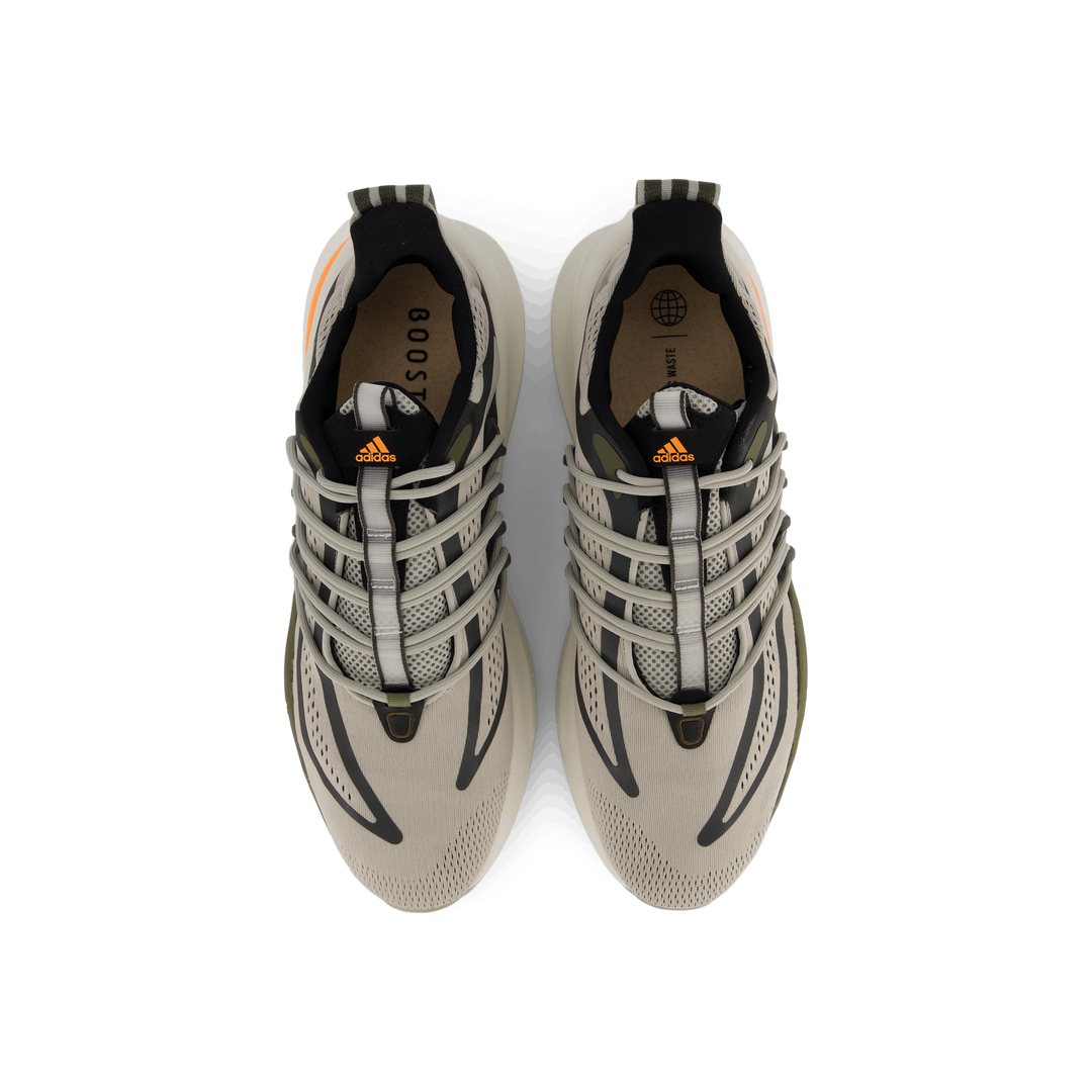 Alphaboost V1 Shoes Metal Grey / Screaming Orange / Olive Strata