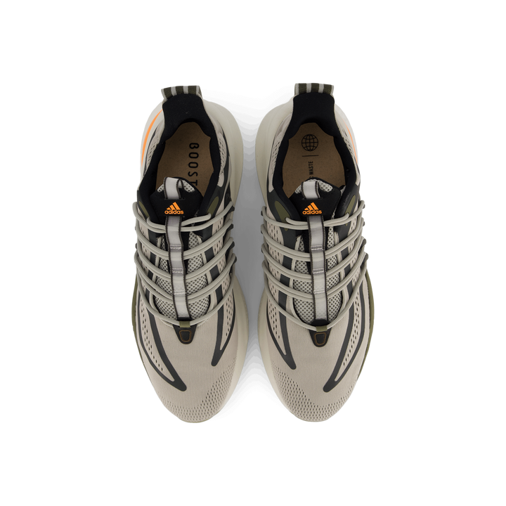 Alphaboost V1 Shoes Metal Grey / Screaming Orange / Olive Strata