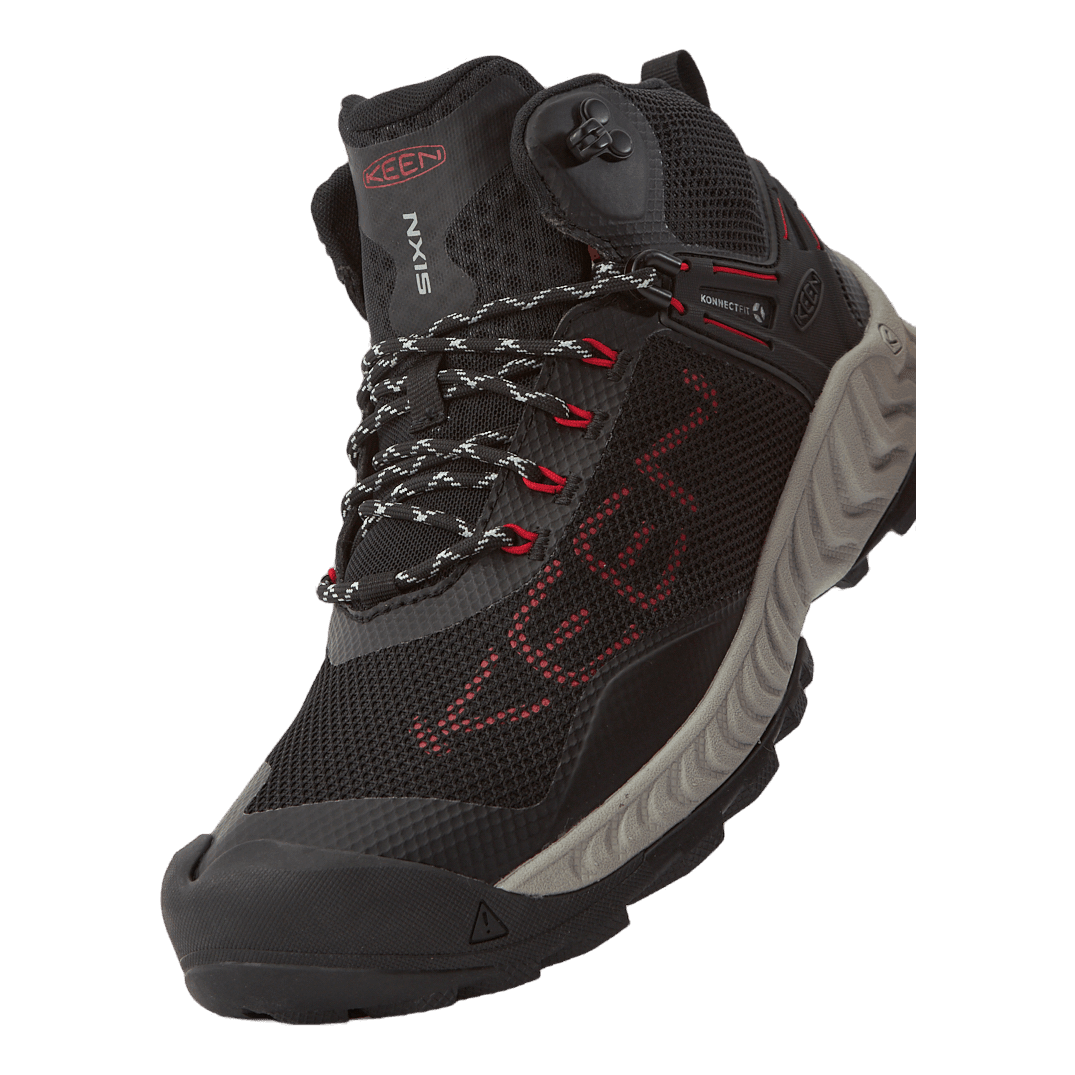 Ke Nxis Evo Mid Wp Black-red C Black-red-carpet