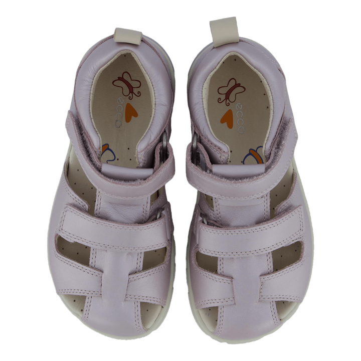 Ecco Mini Stride Sandal Violet Ice Metallic
