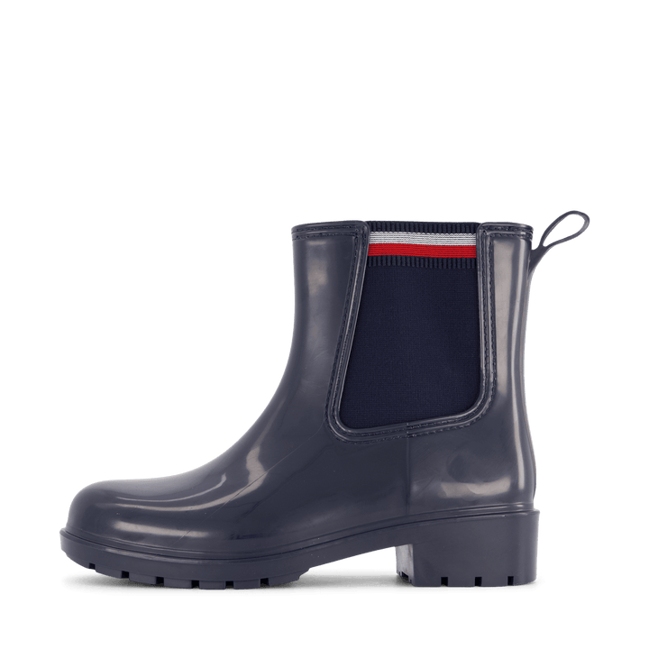 Corporate Elastic Rainboot Blue