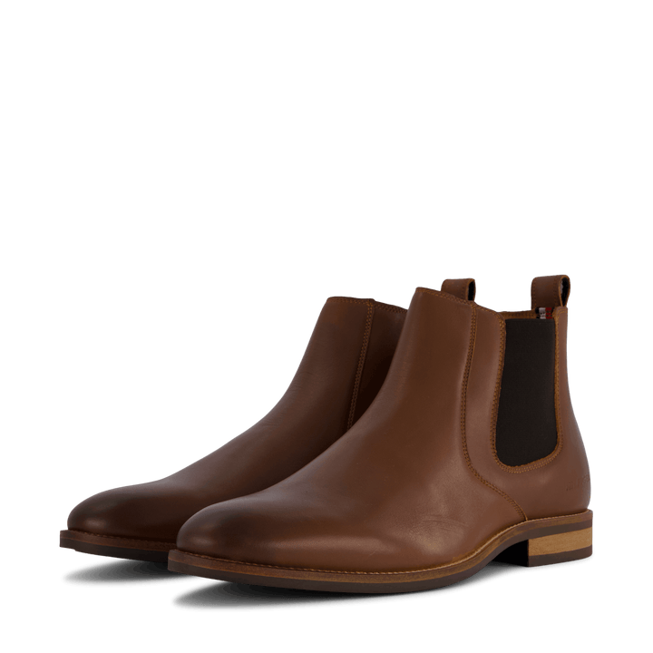 Essential Hilfiger Lth Chelsea Cognac