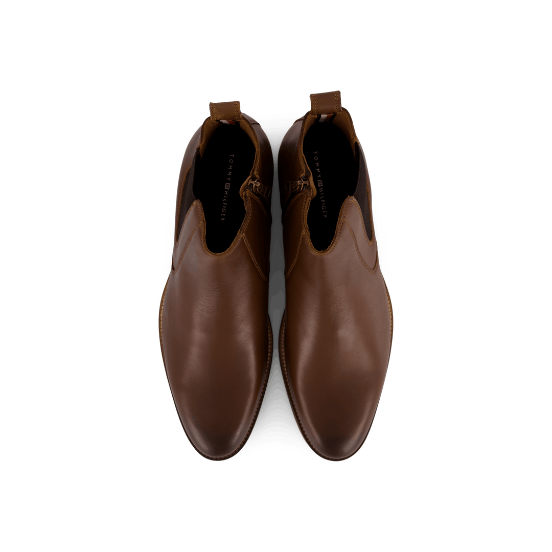 Essential Hilfiger Lth Chelsea Cognac