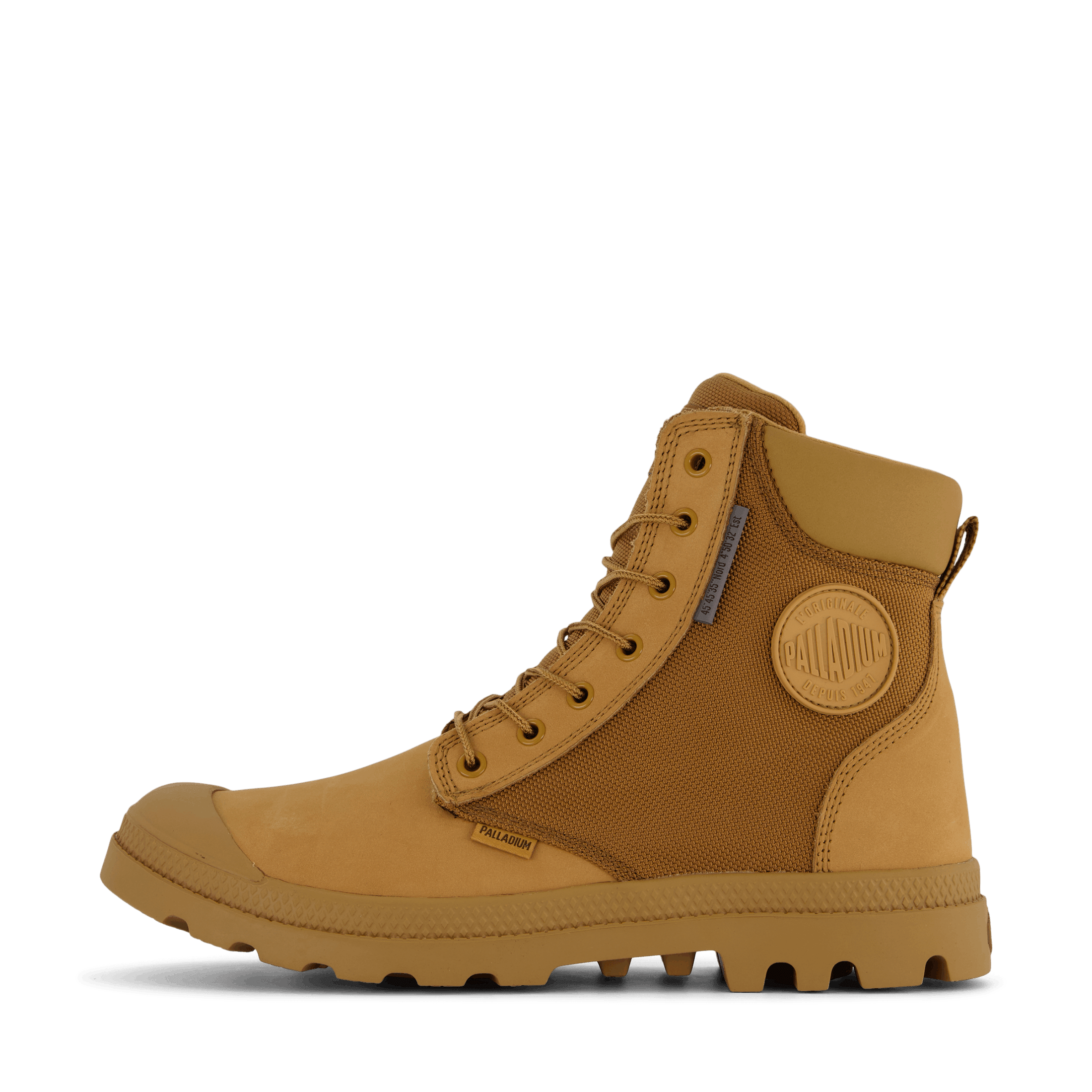 Orange on sale palladium boots