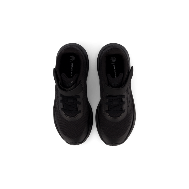 RunFalcon 3.0 Elastic Lace Top Strap Shoes Core Black / Core Black / Core Black