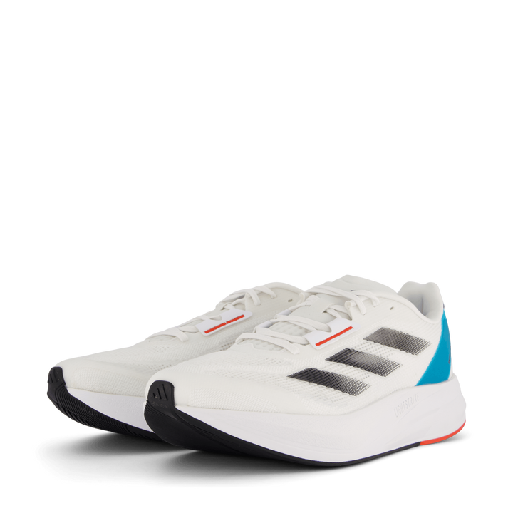 Duramo Speed Shoes Cloud White / Core Black / Lucid Cyan