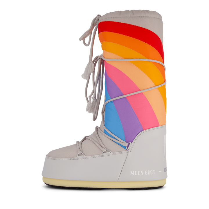 Mb Moon Boot Icon Rainbow Glacier-blue-red