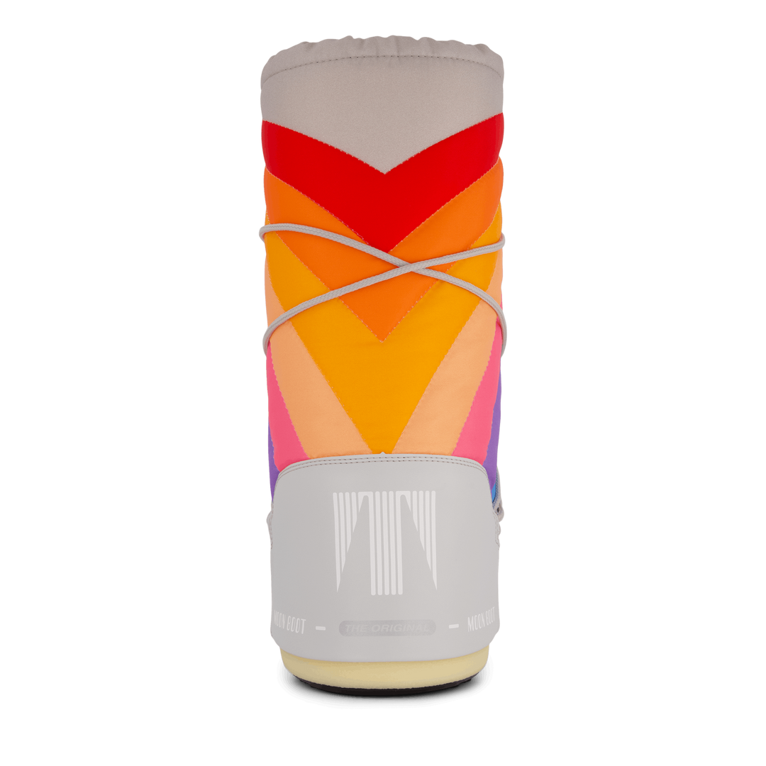 Mb Moon Boot Icon Rainbow Glacier-blue-red