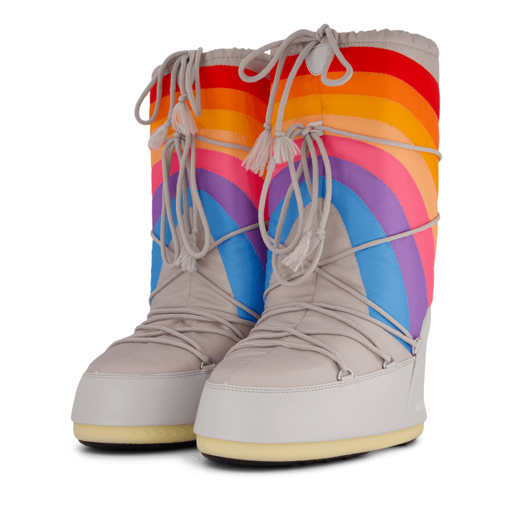Mb Moon Boot Icon Rainbow Glacier-blue-red