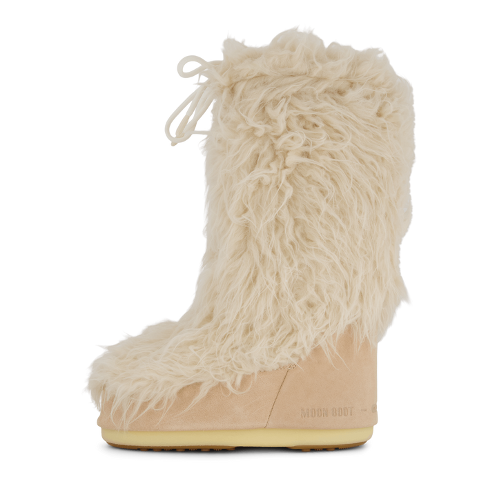 Mb Moon Boot Icon Fake Fur Cream