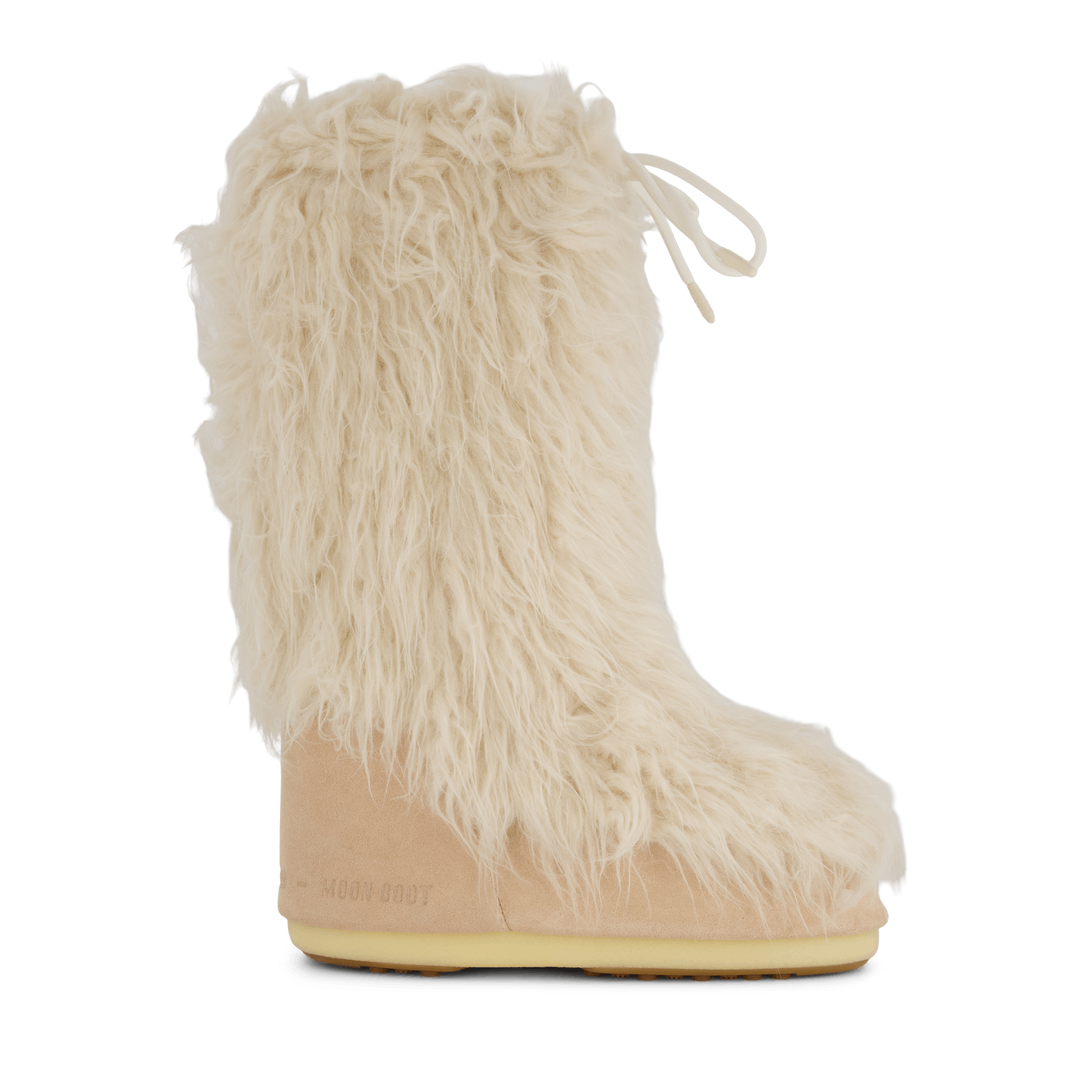 Mb Moon Boot Icon Fake Fur Cream