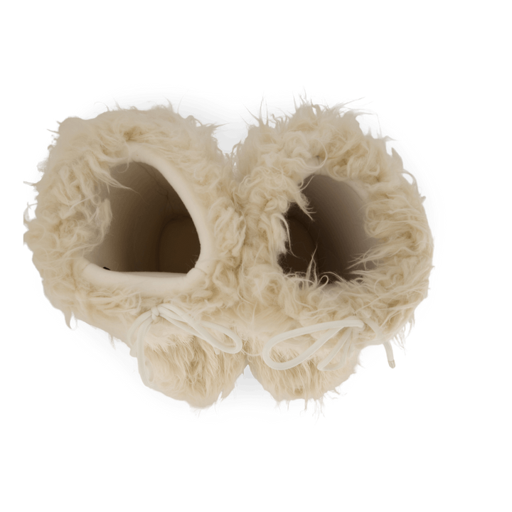 Mb Moon Boot Icon Fake Fur Cream