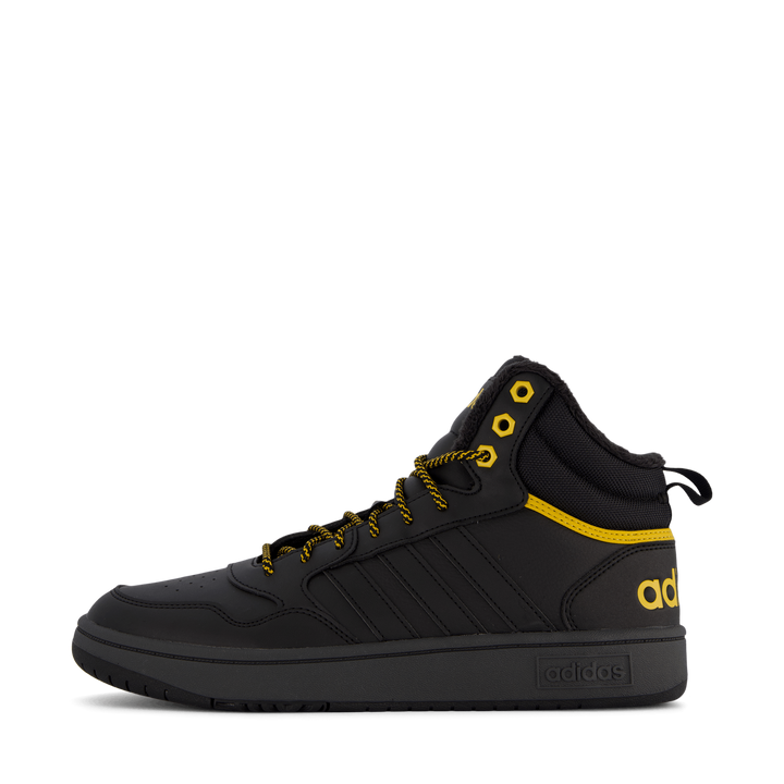 Hoops 3.0 Mid Lifestyle Basketball Classic Fur Lining Winterized Shoes Core Black