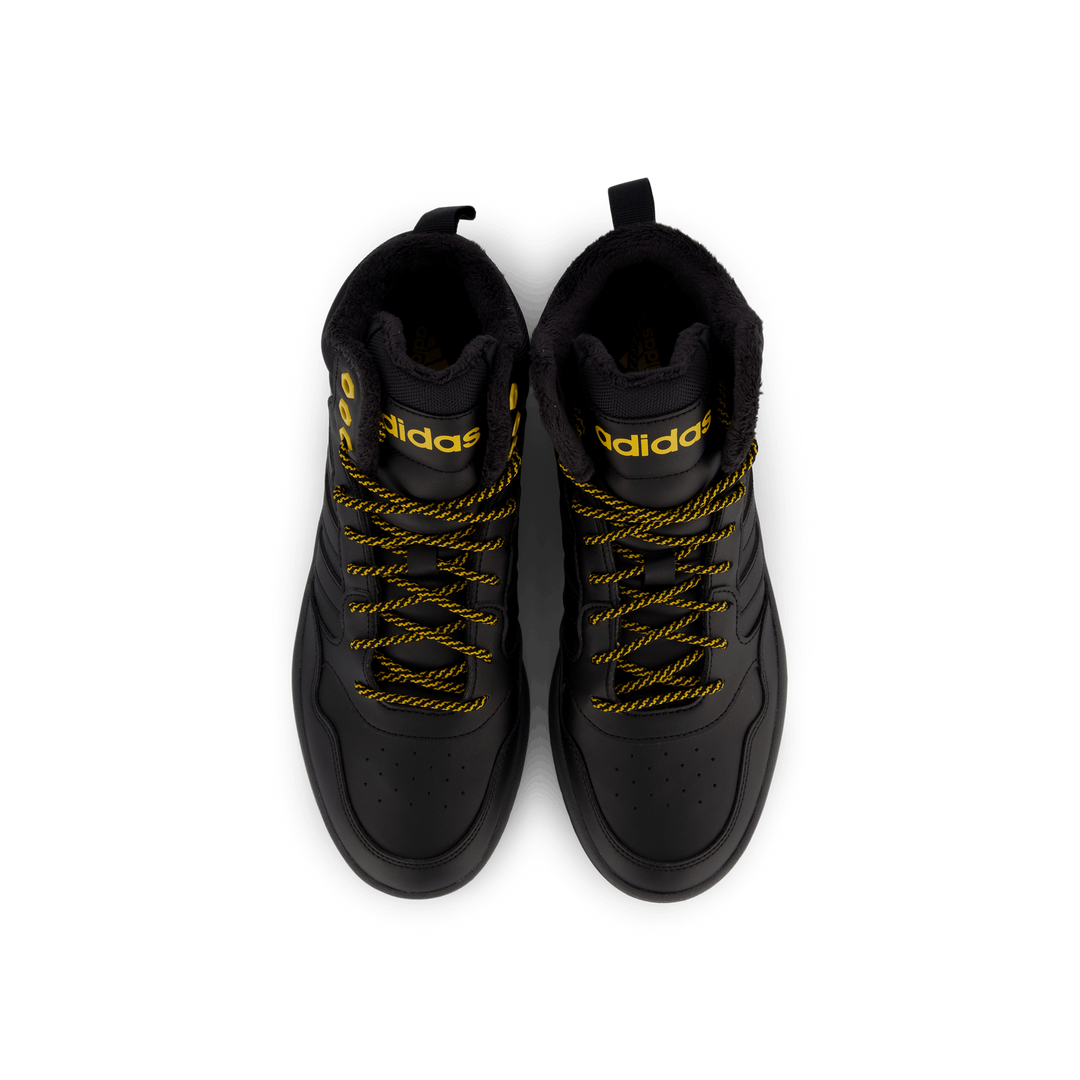 Hoops 3.0 Mid Lifestyle Basketball Classic Fur Lining Winterized Shoes Core Black
