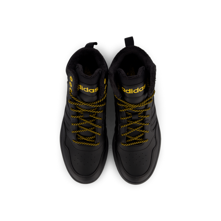 Hoops 3.0 Mid Lifestyle Basketball Classic Fur Lining Winterized Shoes Core Black