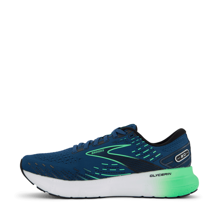 Glycerin 20 Moroccan Blue/black/spring Bud