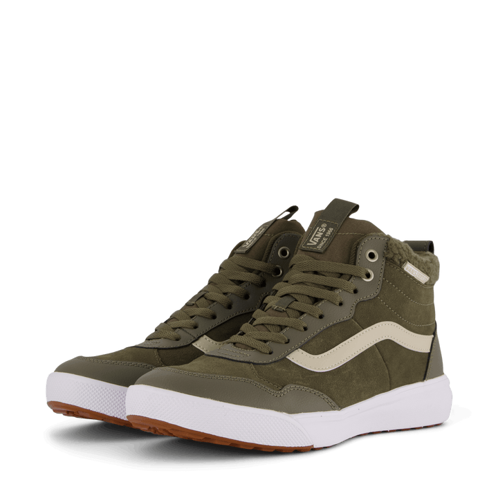 Wm Range Exp Hi Vansguard Leather/suede Dark Olive