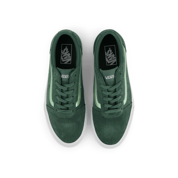 Wm Ward Metallic Suede Duck Green