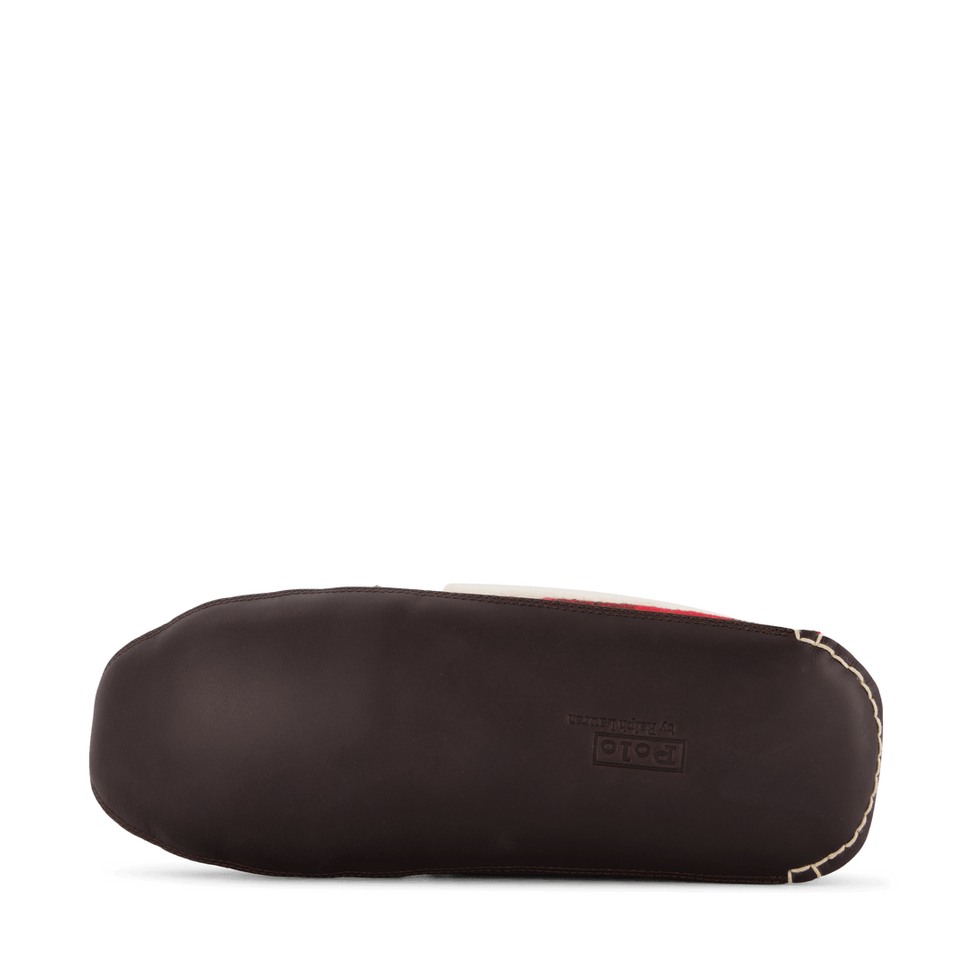 Poly & Shearling-yarmond Red