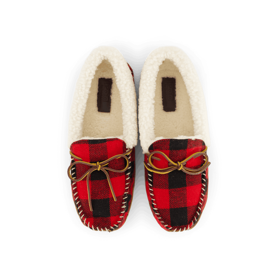 Poly & Shearling-yarmond Red
