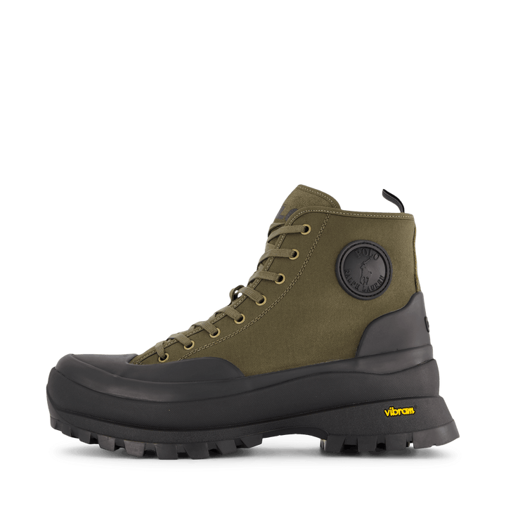 Armin Waxed Twill Sneaker Boot Canopy Olv