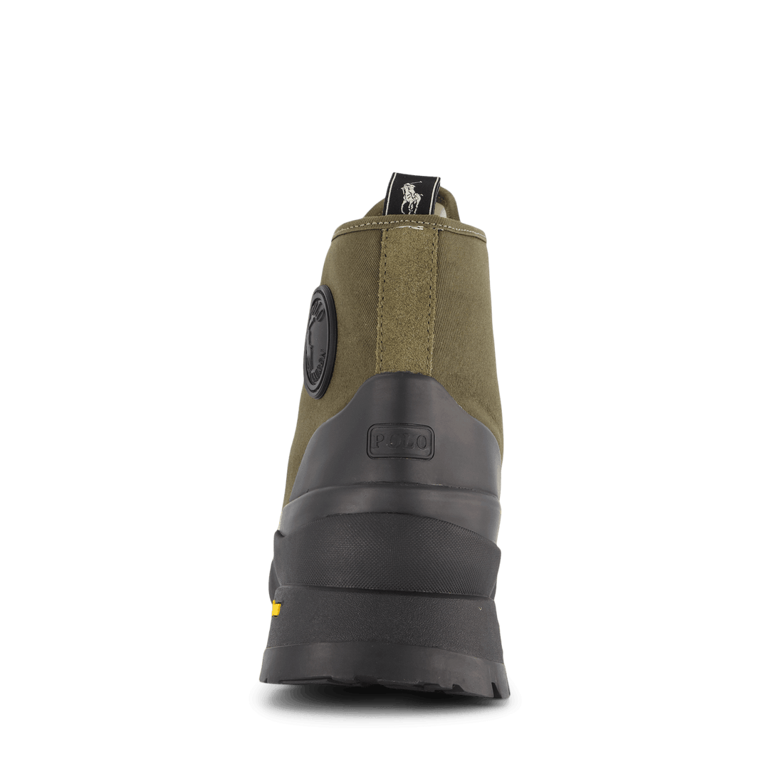 Armin Waxed Twill Sneaker Boot Canopy Olv