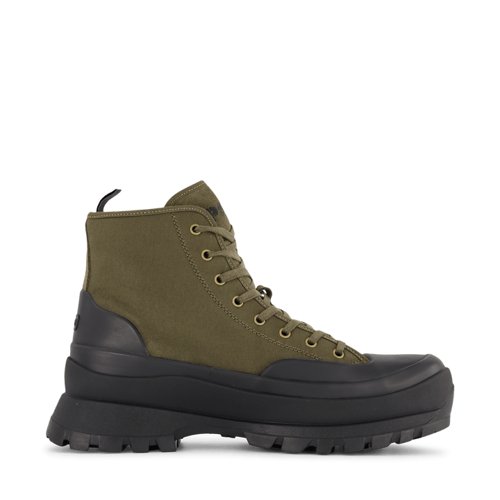 Armin Waxed Twill Sneaker Boot Canopy Olv
