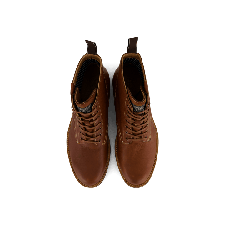 Tumbled Leather Boot Peanut